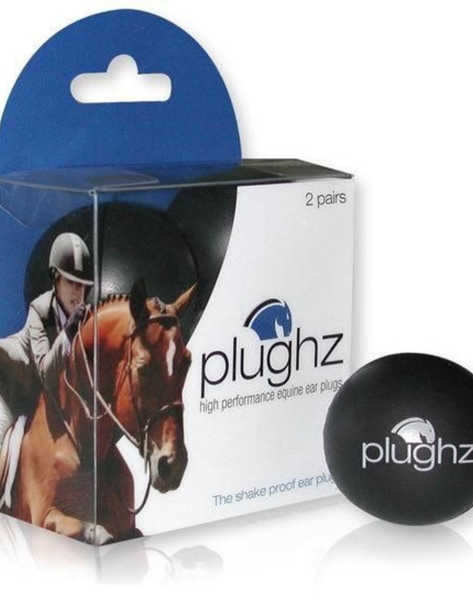 Plughz Pony Equine Ear Plugs 2 Pairs 