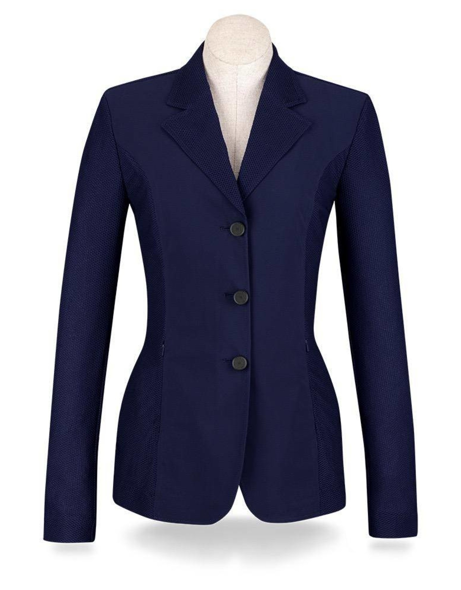 R.J. Classics Ladies' Harmony Mesh Show Coat - Lightweight, Breathable Equestrian Coat With Zipper Pockets