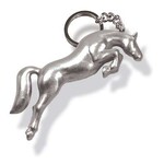 Jumping Horse Keyring
