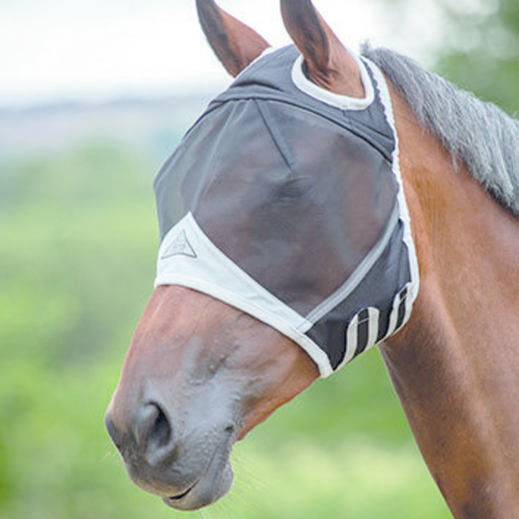 Shires Fine Mesh Fly Mask - No Ears