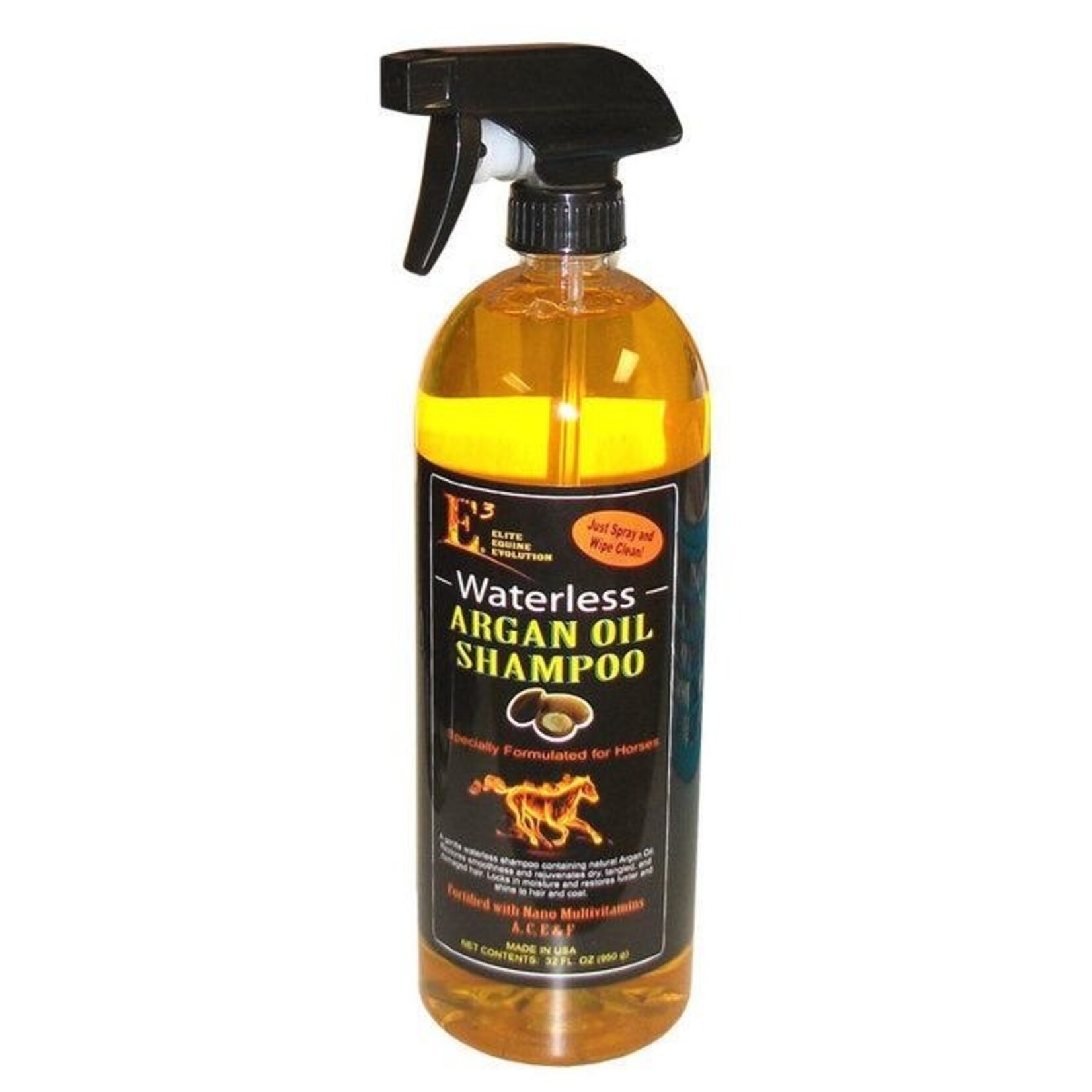 E3 Waterless Argan Oil Shampoo - 32oz