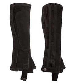 Perri's Suede Zip Half Chaps