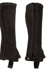 Perri's Suede Zip Half Chaps