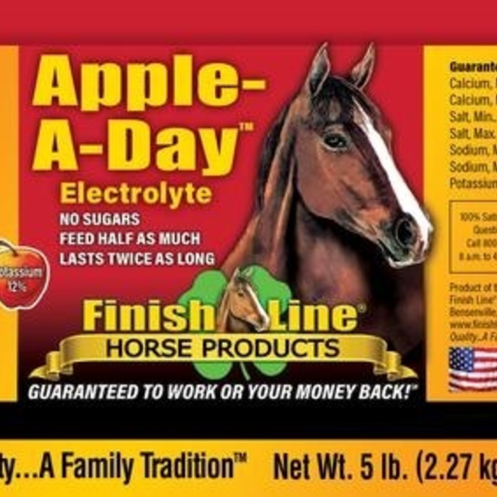 Finish Line Finish Line Apple-A-Day Electrolyte - 5lb