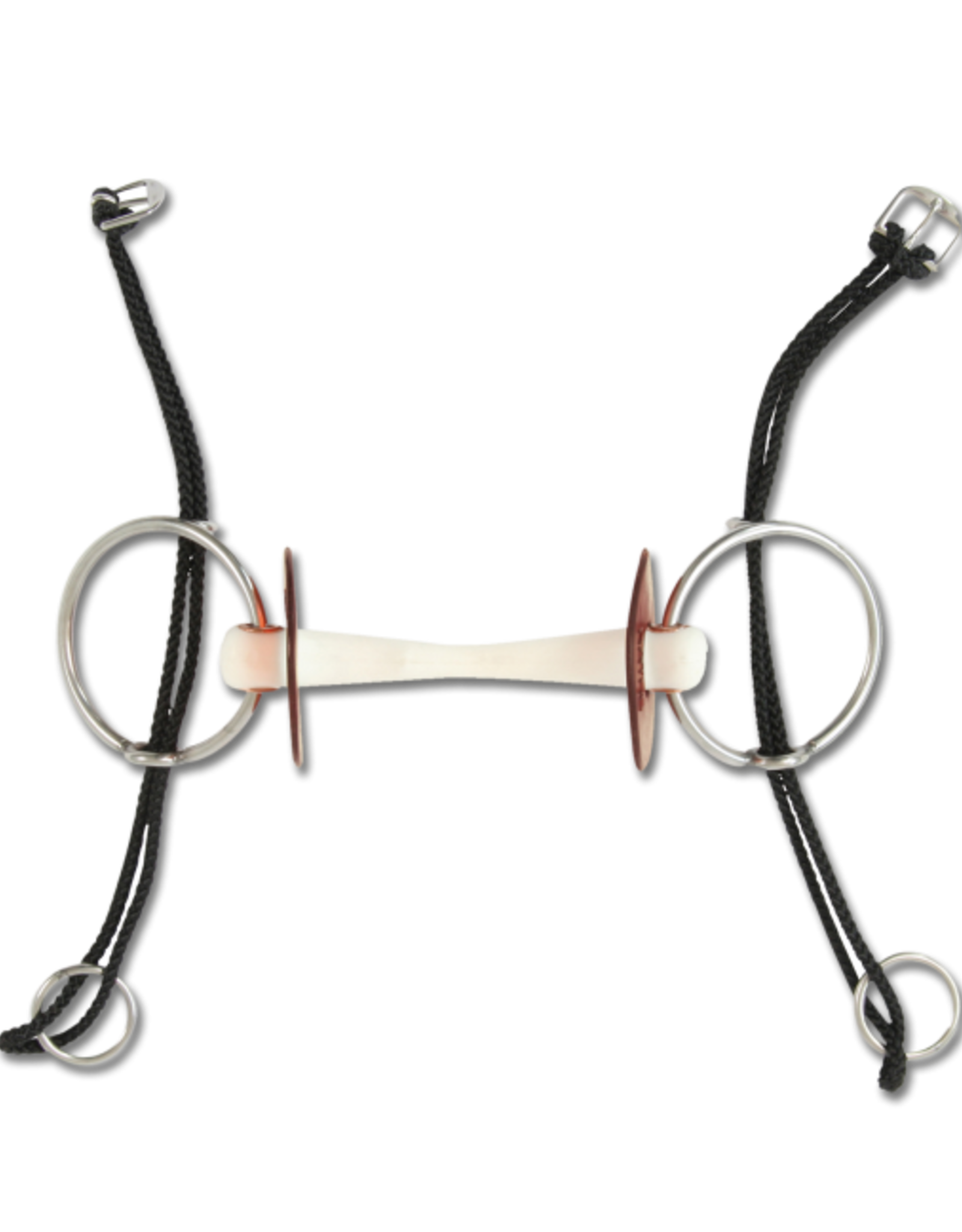 Кляп-трензель кожаный, красный 60005ars - BDSM Арсенал - Кляпы шары - Купить
