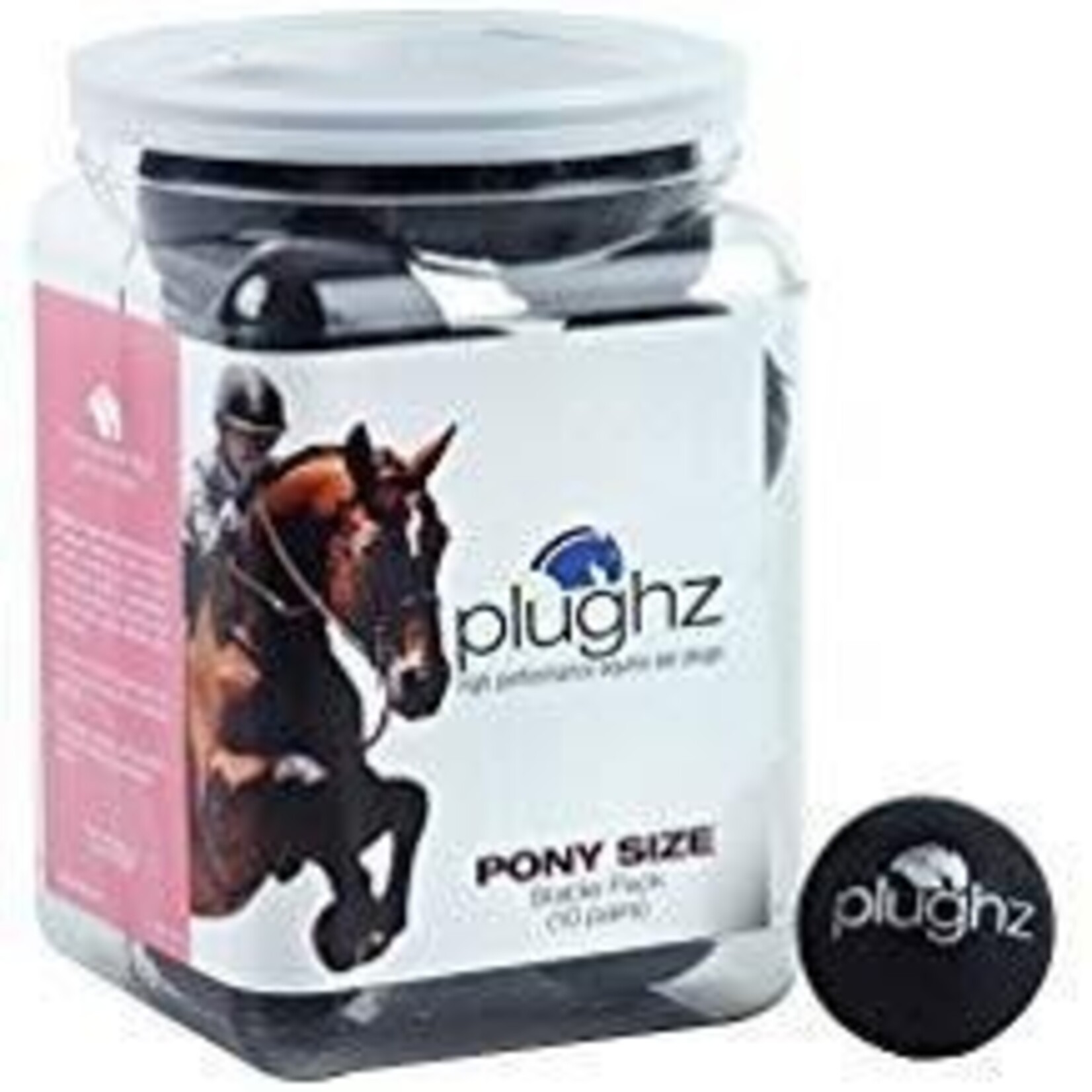 Plughz Plughz Equine Ear Plugs - 10 Pair