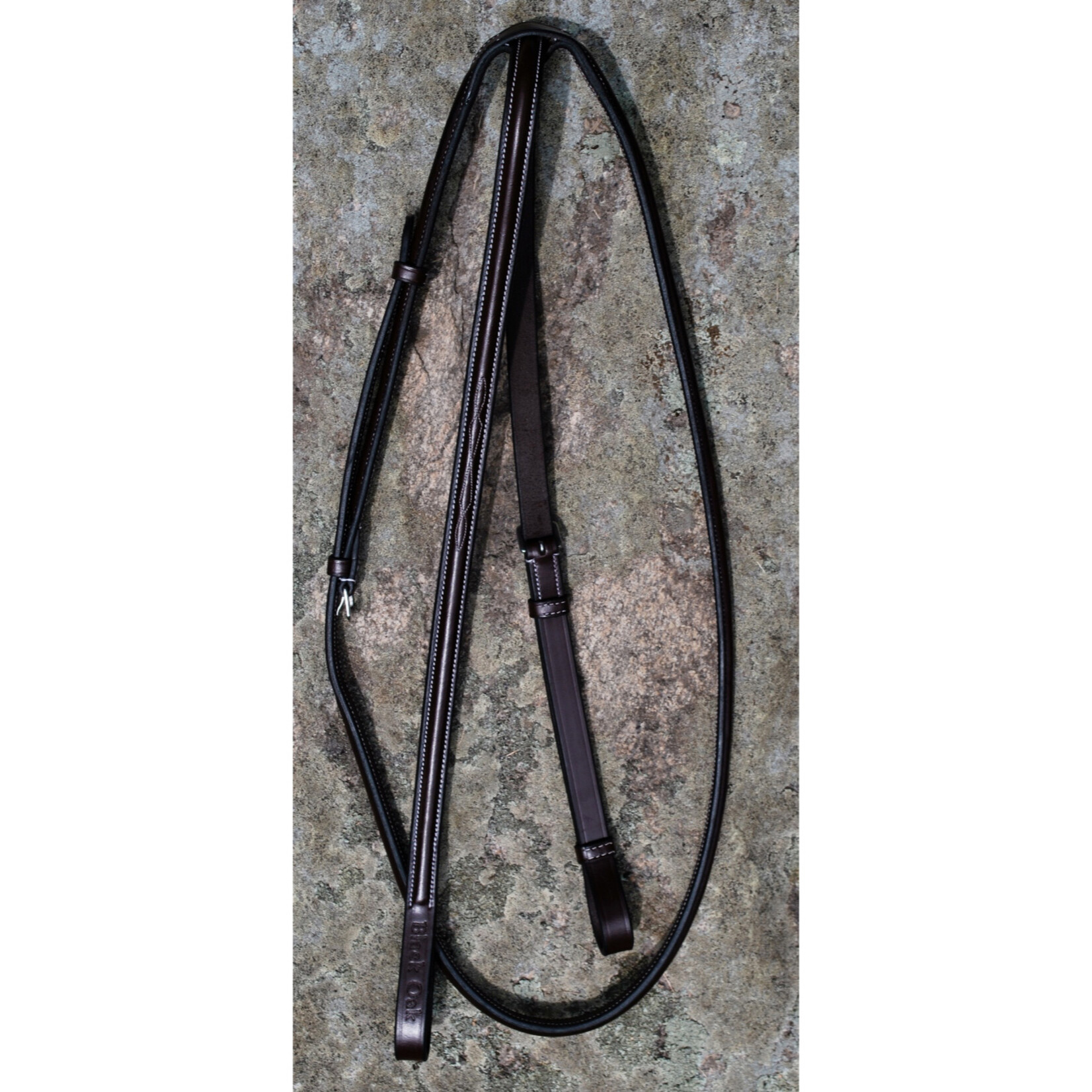 Black Oak Raised Fancy Standing Martingale