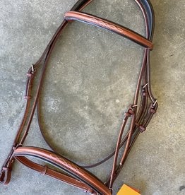 Edgewood Padded Fancy Stitched 3/4" Headstall