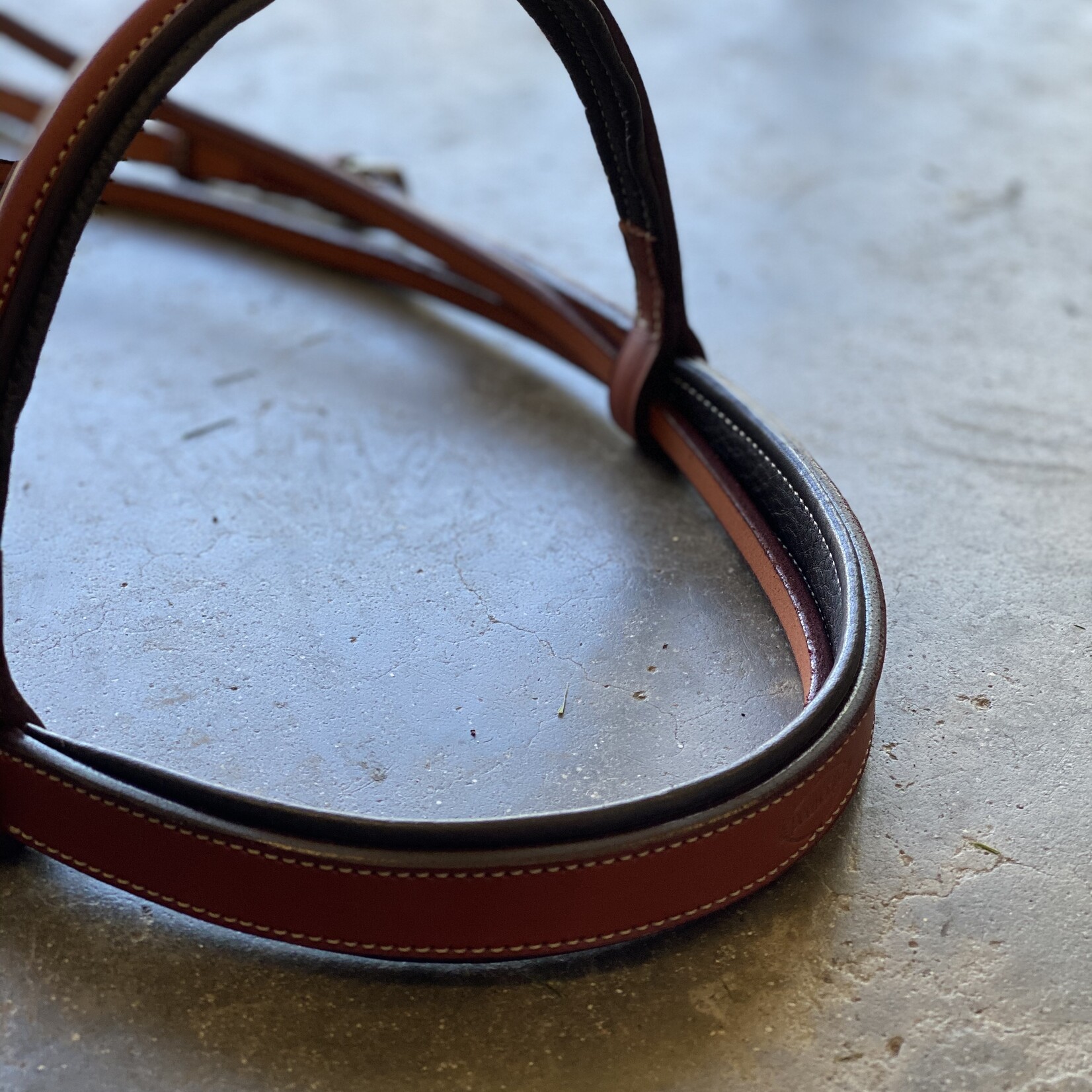 Edgewood Padded Fancy Stitched 3/4" Headstall