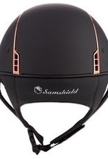 Samshield Shadowmatt with Rose Gold Trim Helmet