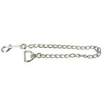 Nickle Plated Stud Chain - 24"