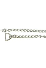 Nickle Plated Stud Chain - 24"