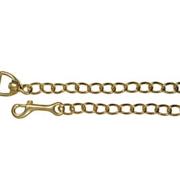 Brass Plated Stud Chain - 24"