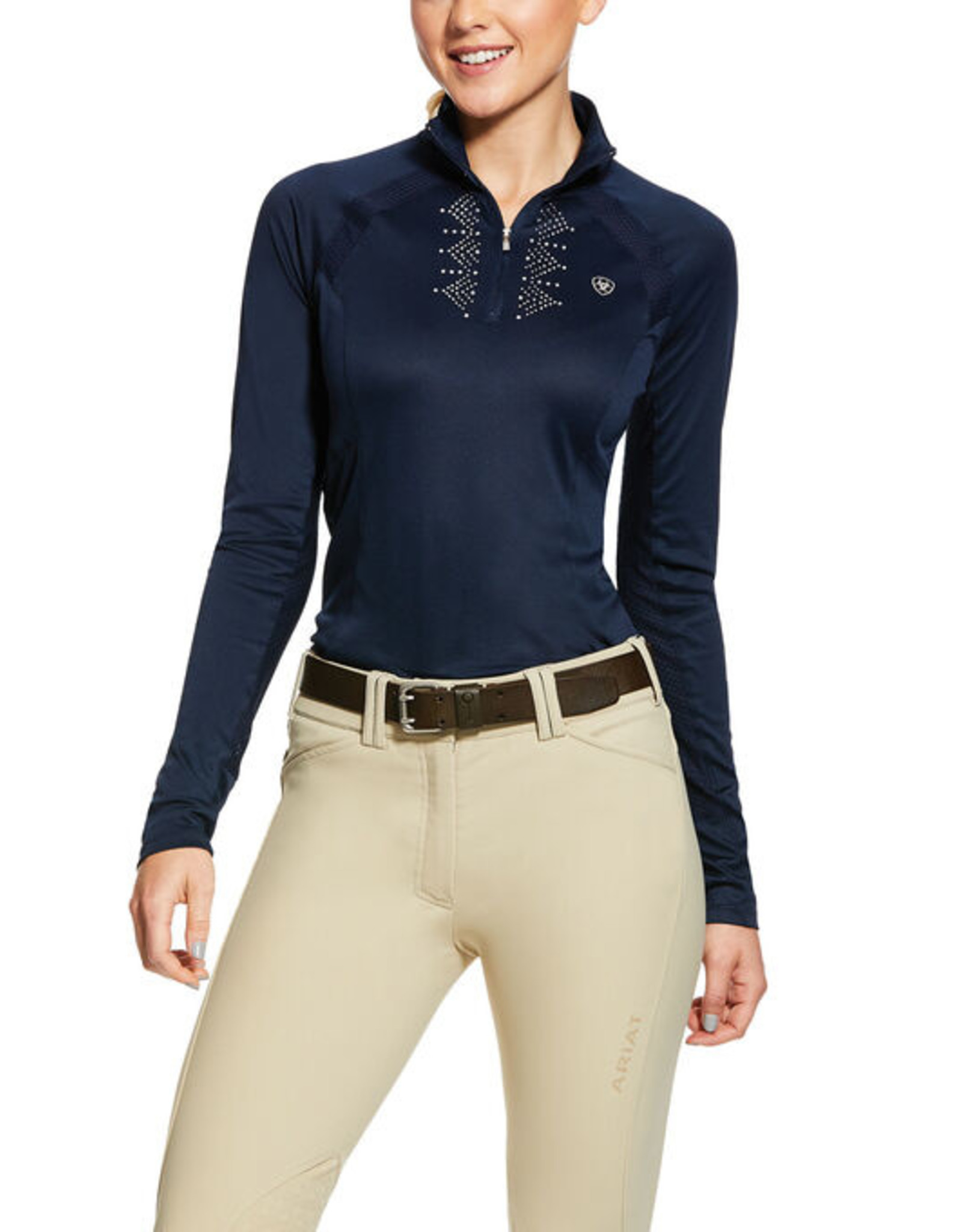 ariat half zip