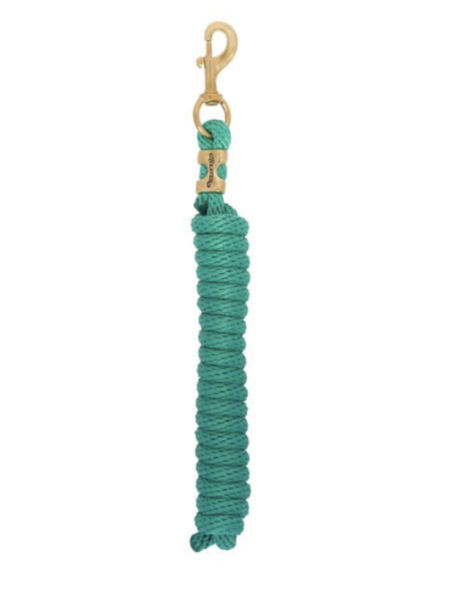 Lead rope with brass snap hook Elegance - PolyRopes