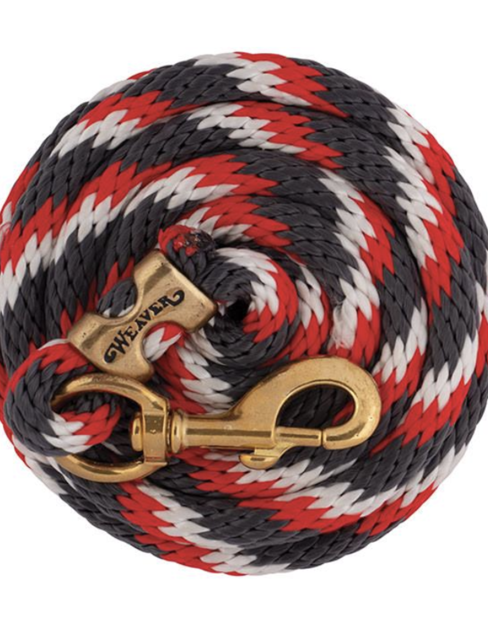 Weaver Leather Poly Lead Rope with A Solid Brass 225 Snap 