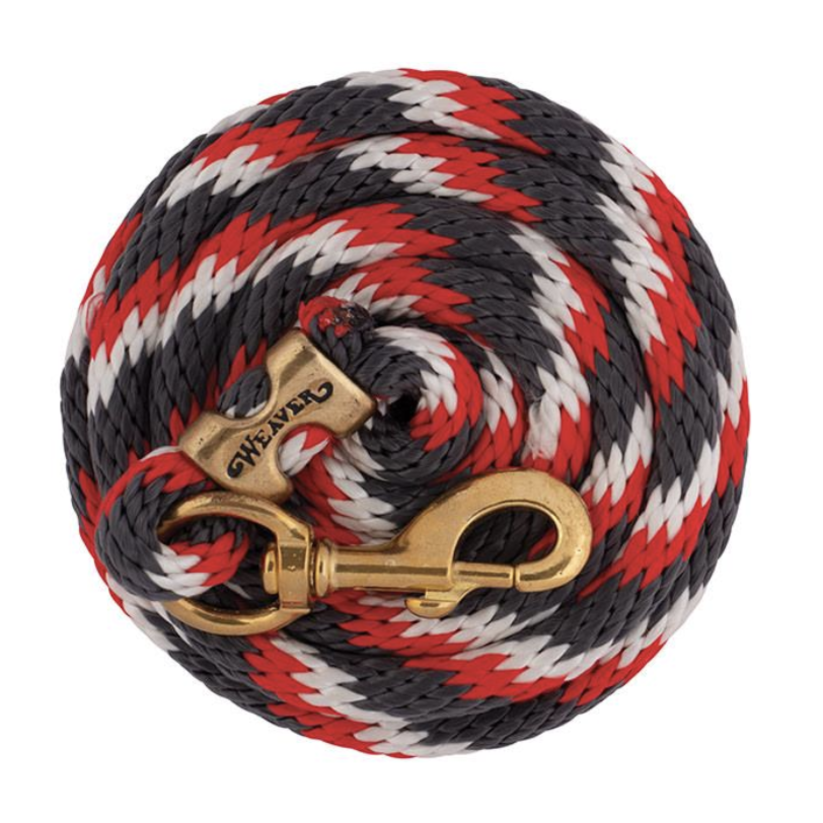 Weaver Brass Bolt Snap Poly Lead Rope