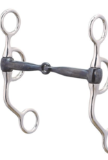 Weaver Argentine Sweet Iron Snaffle with Copper Inlay Bit