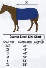 5/A Baker Euro Fleece Quarter Sheet - Calabasas Saddlery