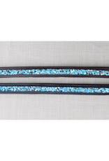 Red Barn Turquoise Stone Padded Browband