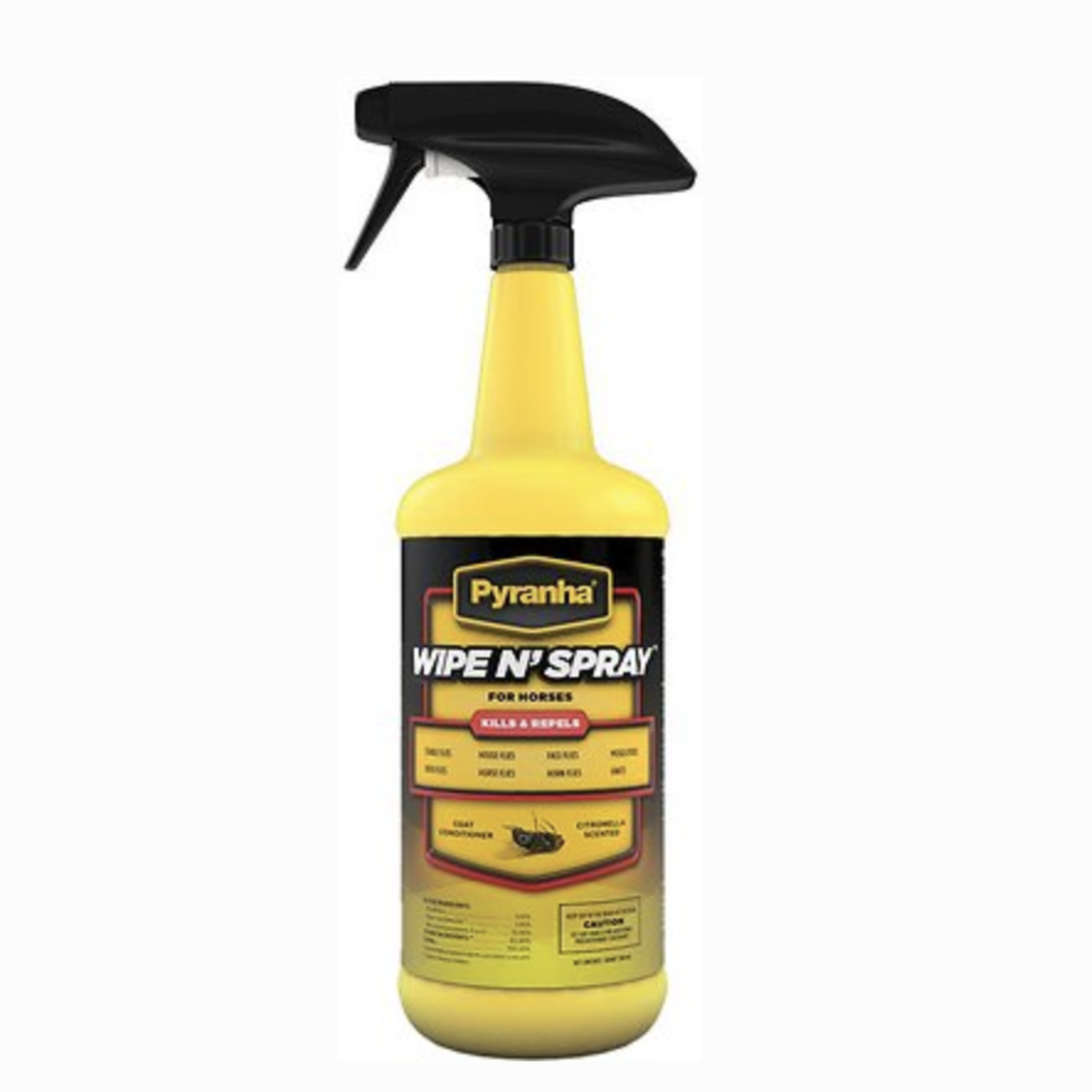 Pyranha Wipe N Spray Fly Repellent - 32oz