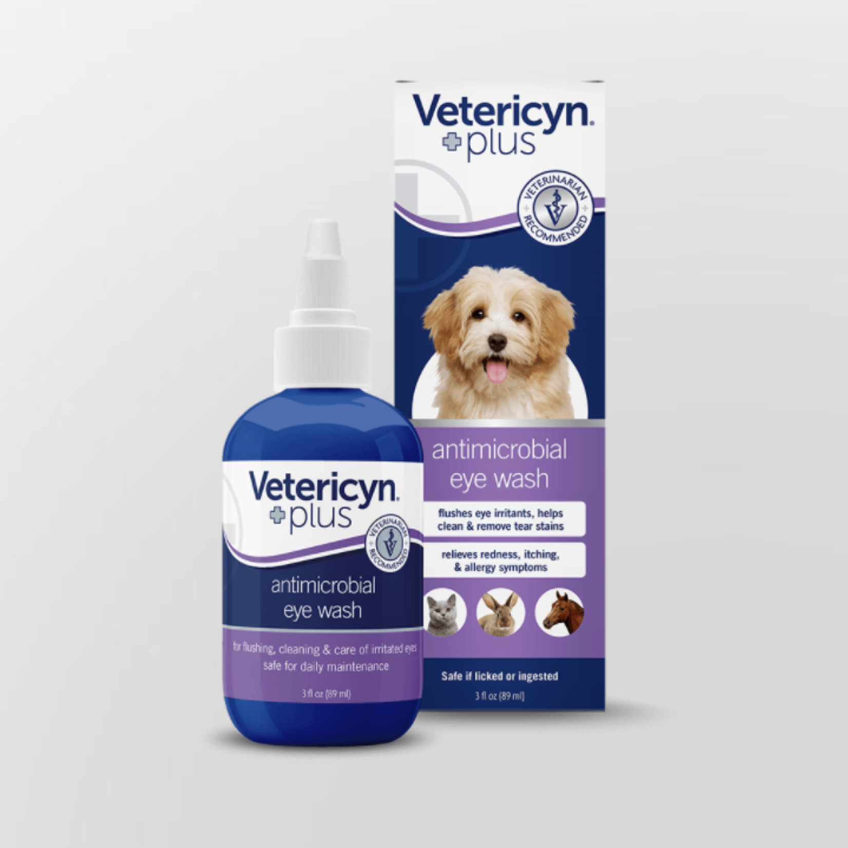 Vetericyn Vetericyn Plus Antimicrobial Eye Wash - 3oz