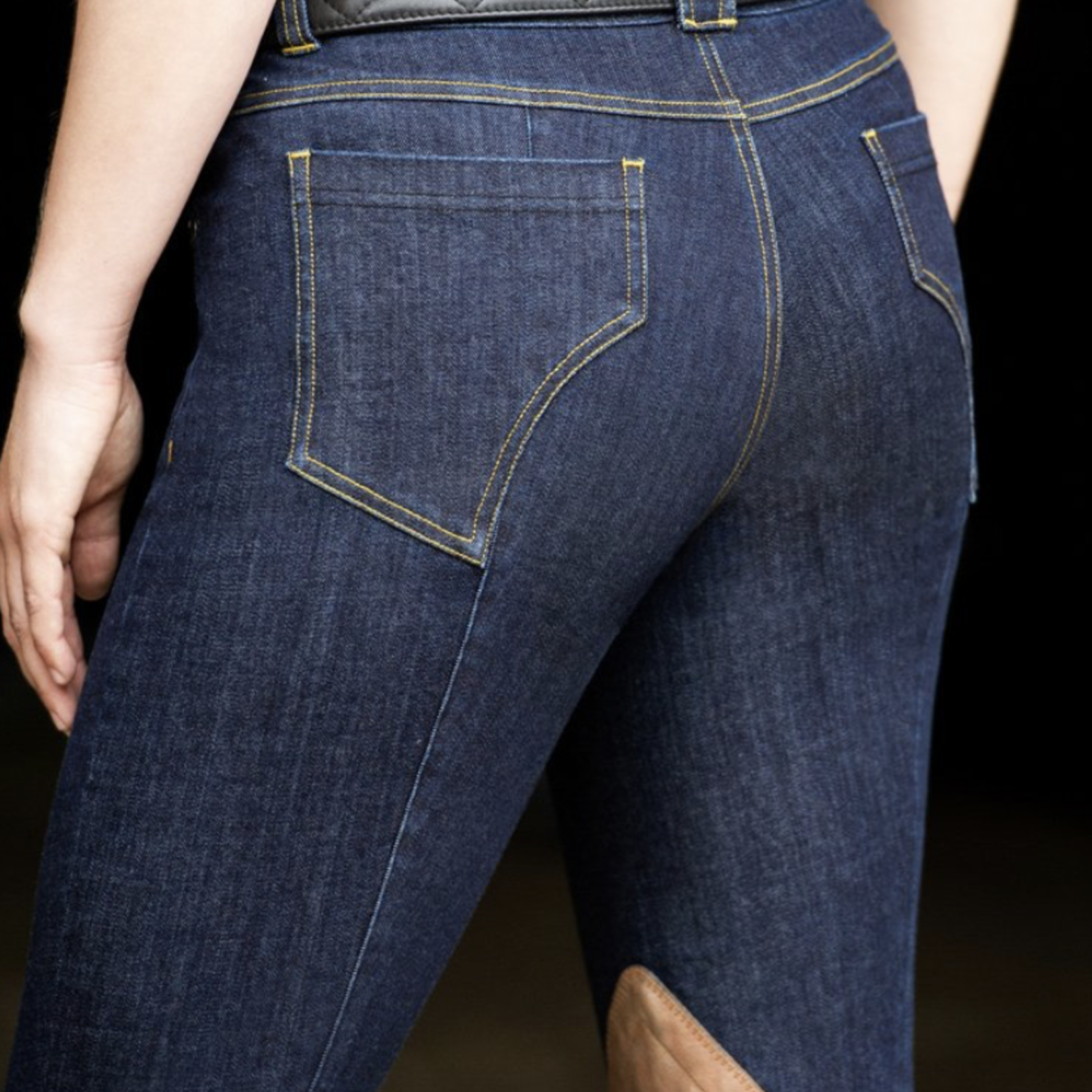 Kerrits Ladies' Denim Knee Patch Breech