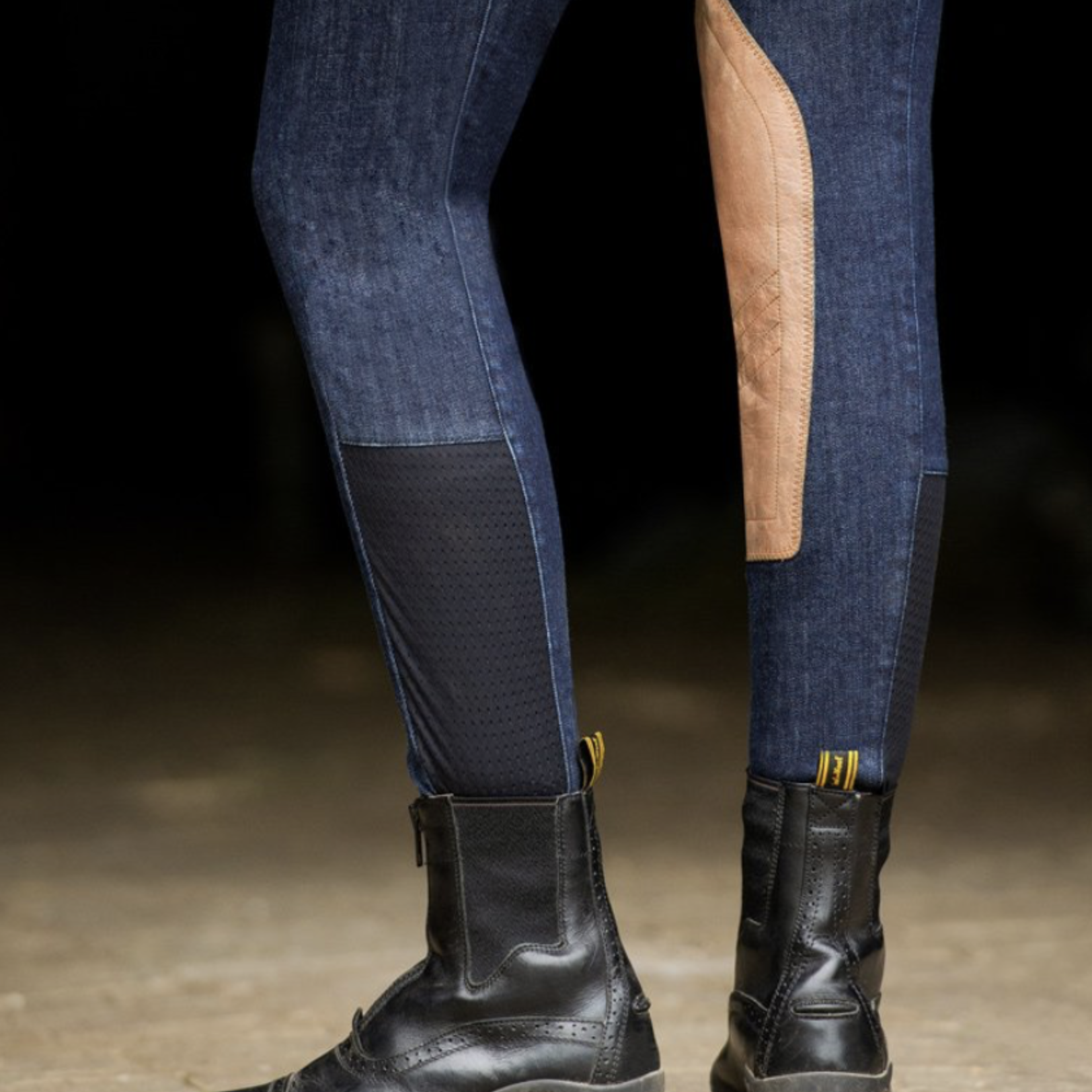 Kerrits Ladies' Denim Knee Patch Breech