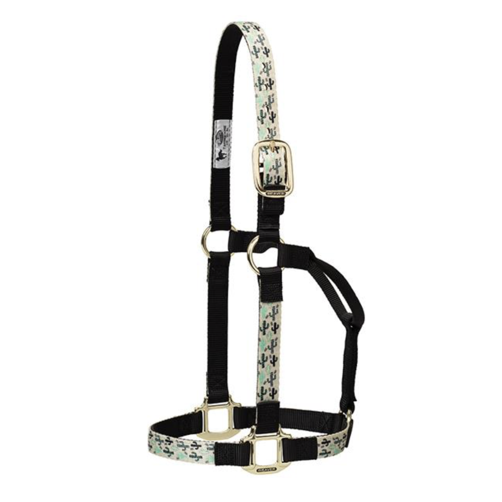 Weaver Nylon Patterned Non-Adjustable Halter