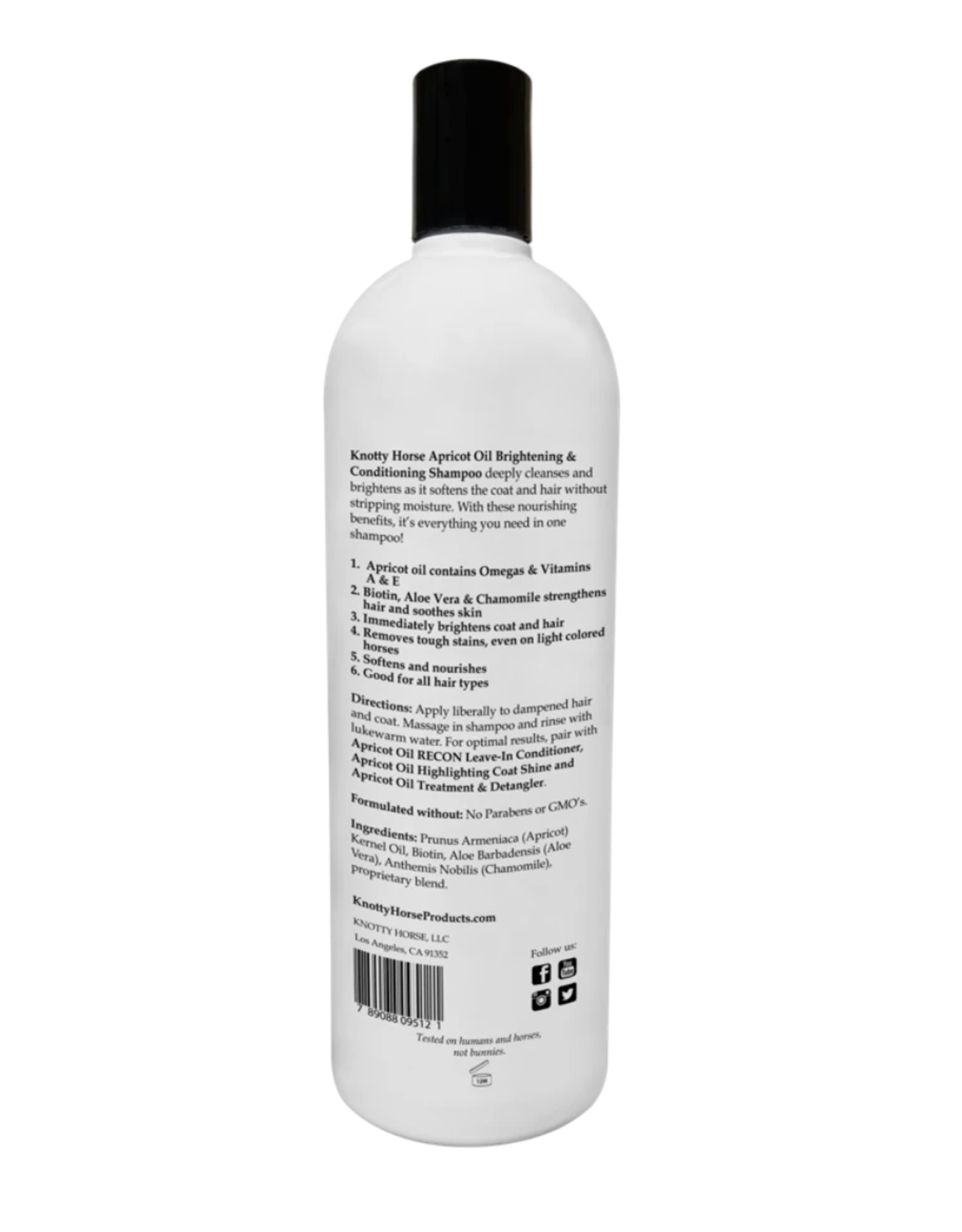 Knotty Horse Knotty Horse Apricot Oil Brightening Shampoo