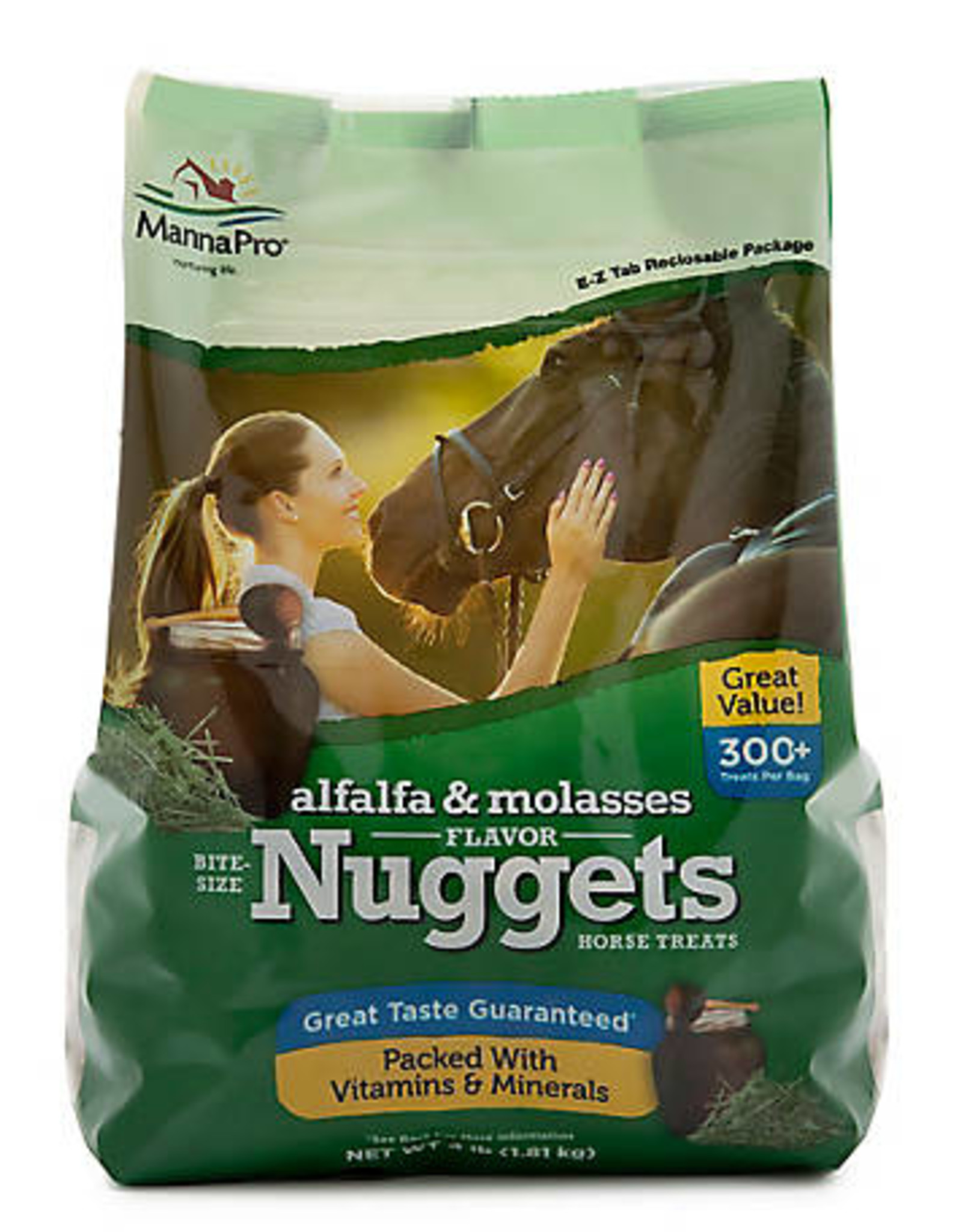 Manna Pro Alfalfa & Molasses Nuggets - 4lb