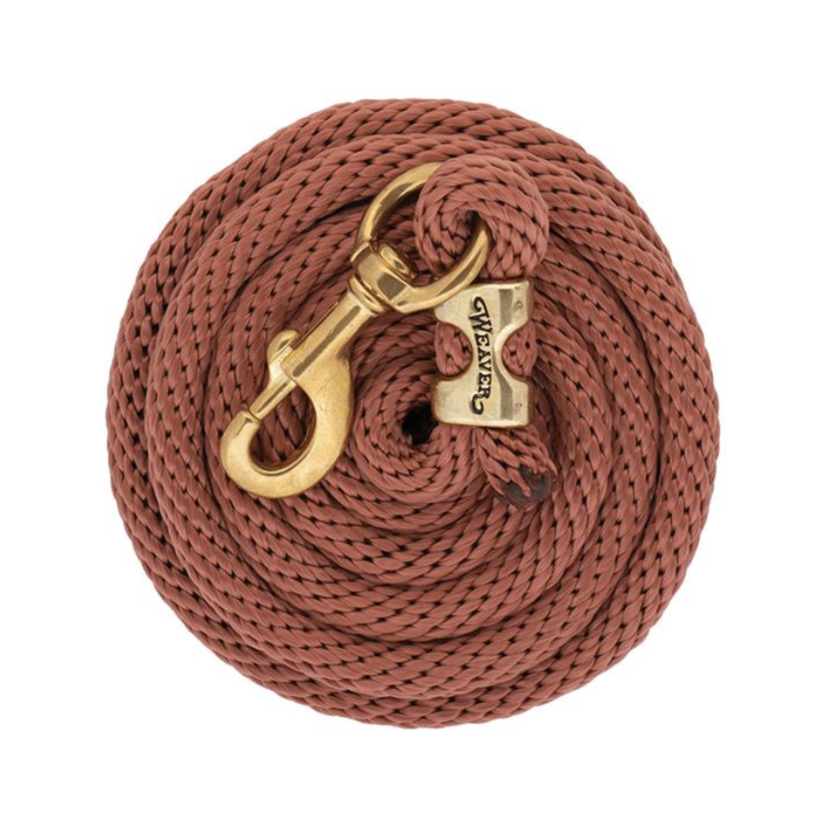 Weaver Brass Bolt Snap Poly Lead Rope