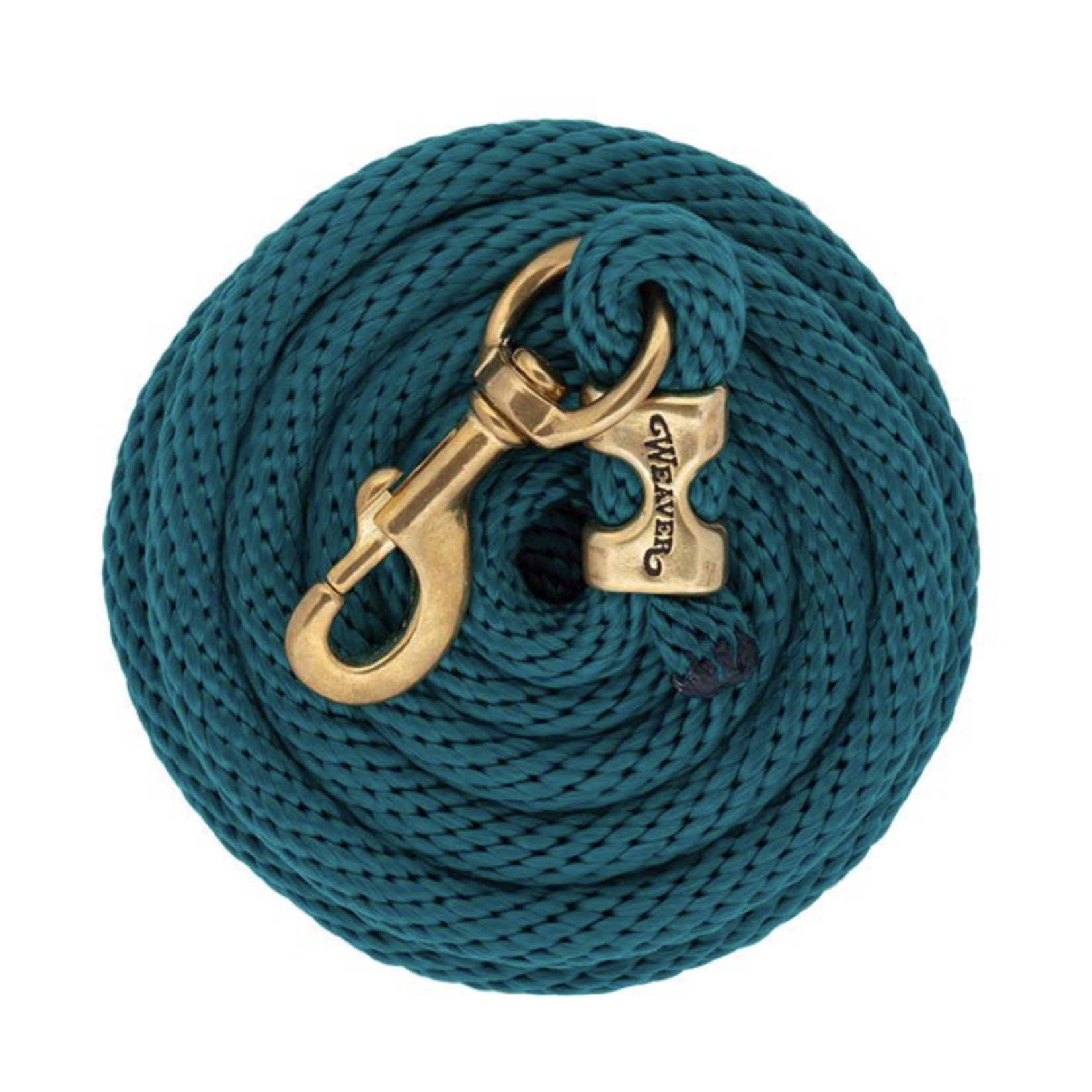 Weaver Brass Bolt Snap Poly Lead Rope