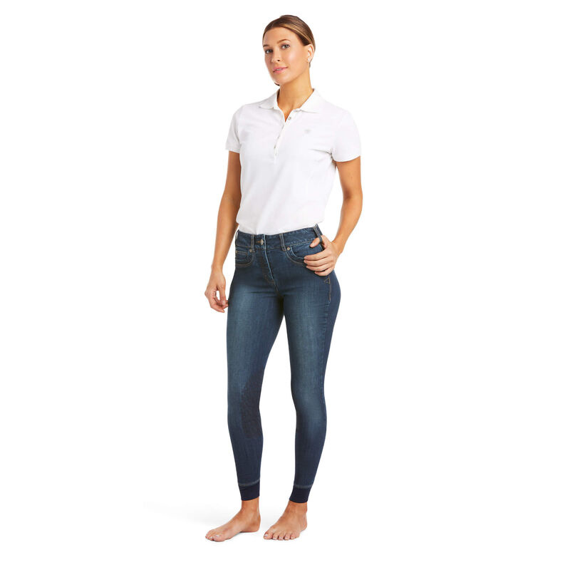 Ariat Ladies' Halo Denim Knee Patch 