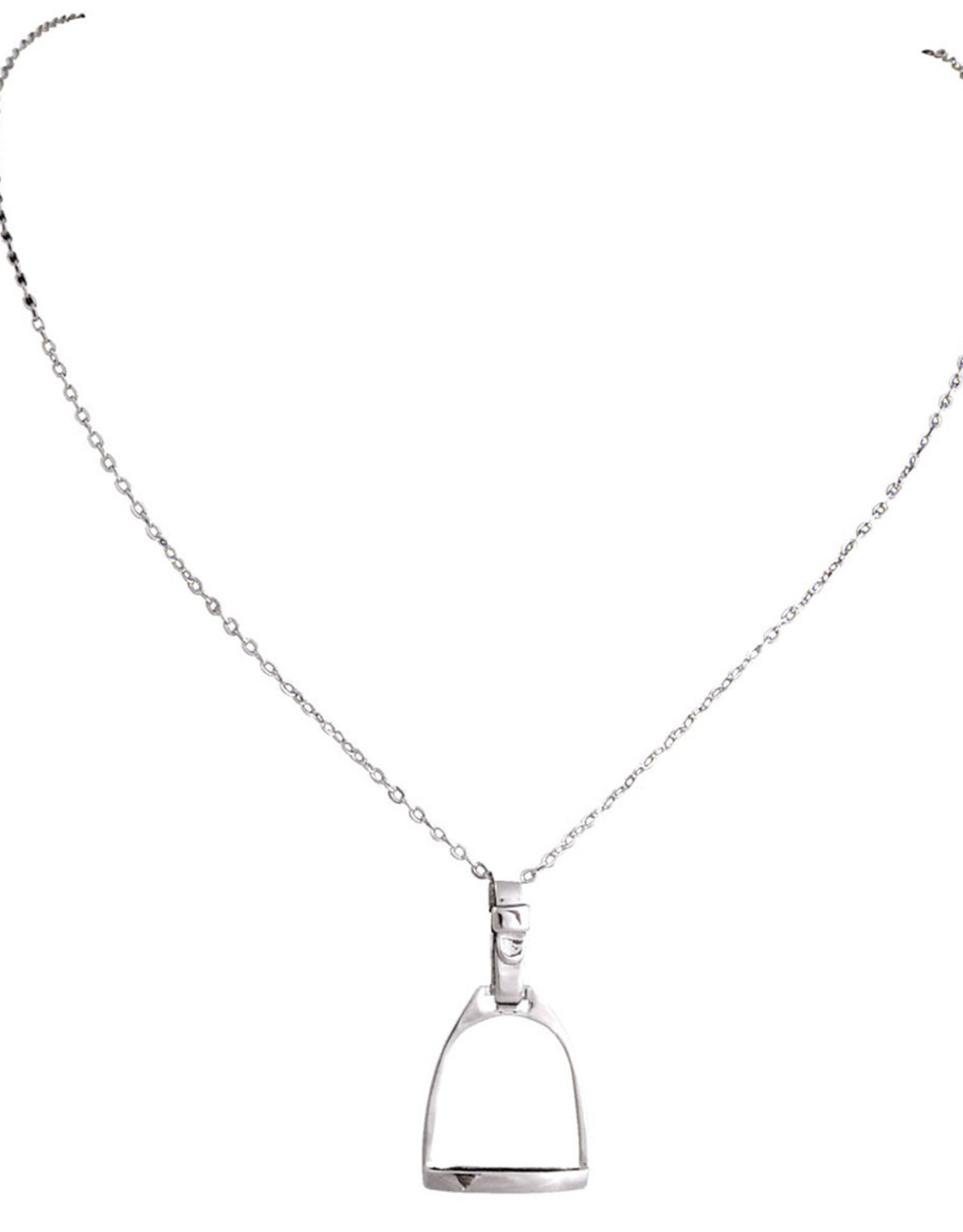 Exselle English Stirrup Iron Pendant Necklace