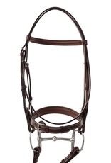 Huntley Huntley Fancy Stitched Padded Bridle with Reins