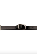 Weaver Straight Bridle Leather Curb Strap - Black