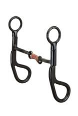 Weaver 3PC Snaffle with Copper Inlay Bit