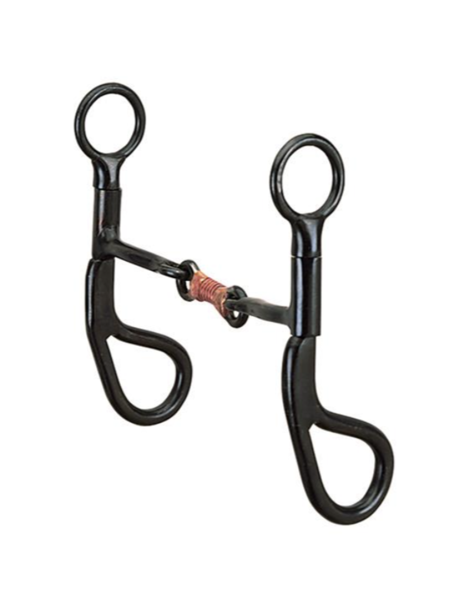 Weaver 3PC Snaffle with Copper Inlay Bit
