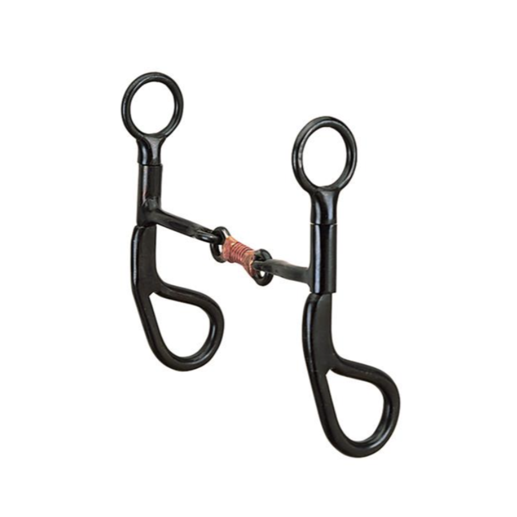 Weaver 3PC Snaffle with Copper Inlay Bit