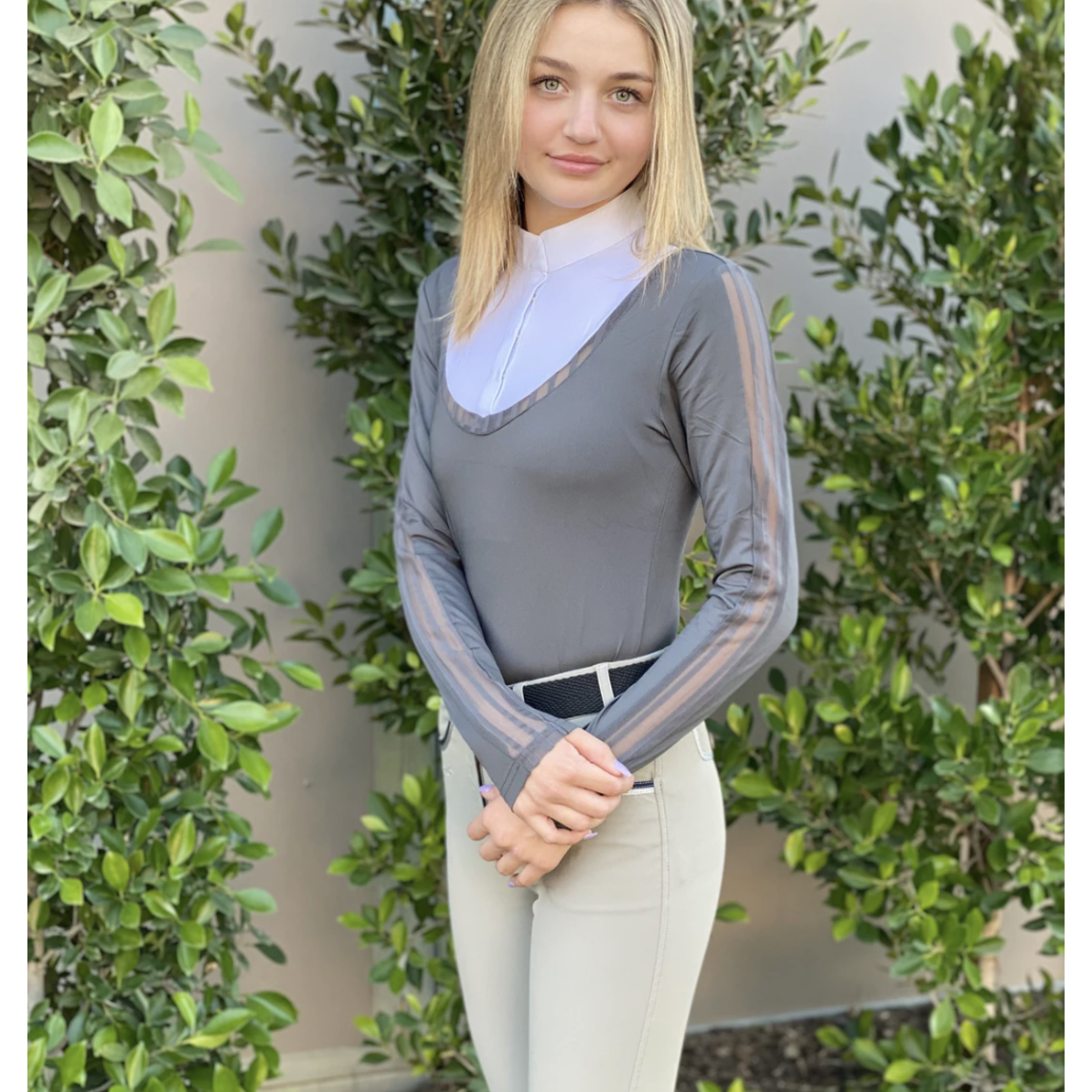 Harcour Harcour Ladies' Lizzy Long Sleeve Shirt
