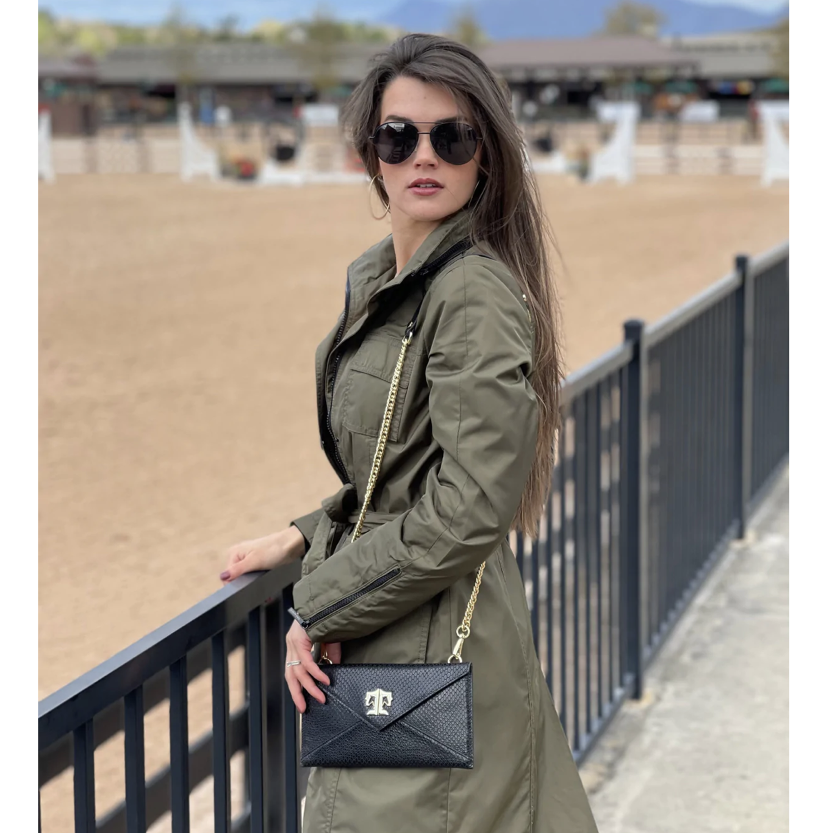 Tucker Tweed Cor De Star Clutch