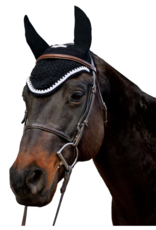 Equine Couture Crystal & Rope Fly Bonnet