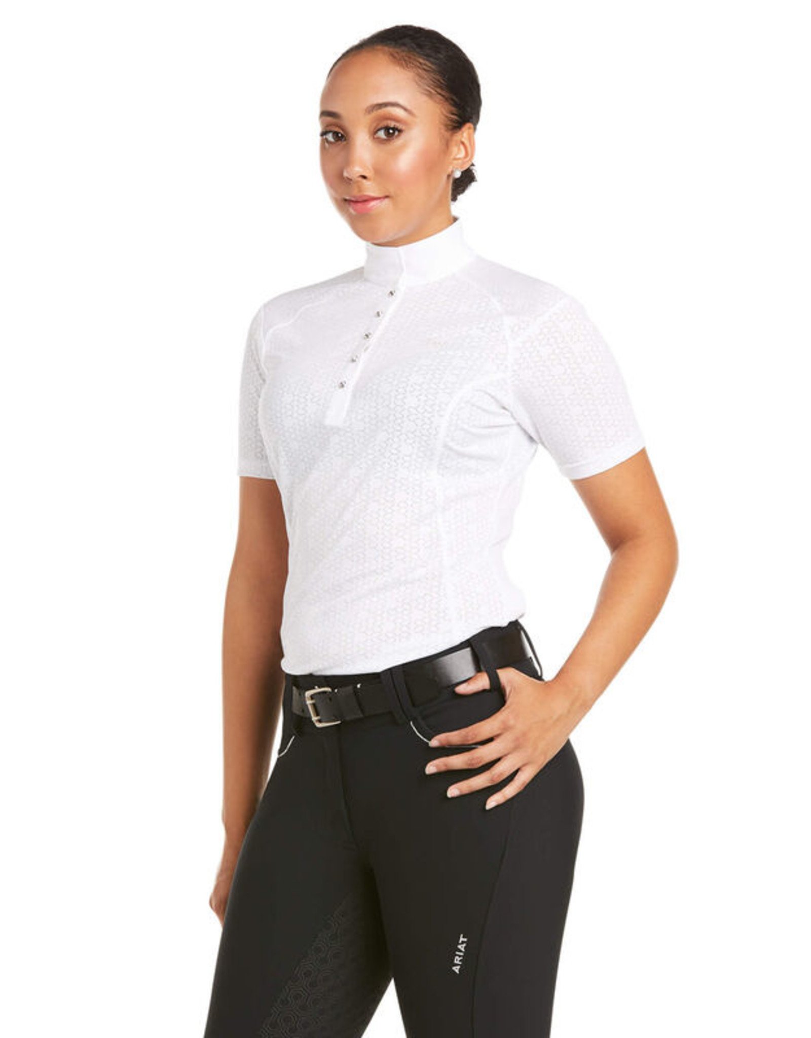 Calabasas Saddlery - Ariat Ladies' Ascent Crew Short Sleeve Shirt