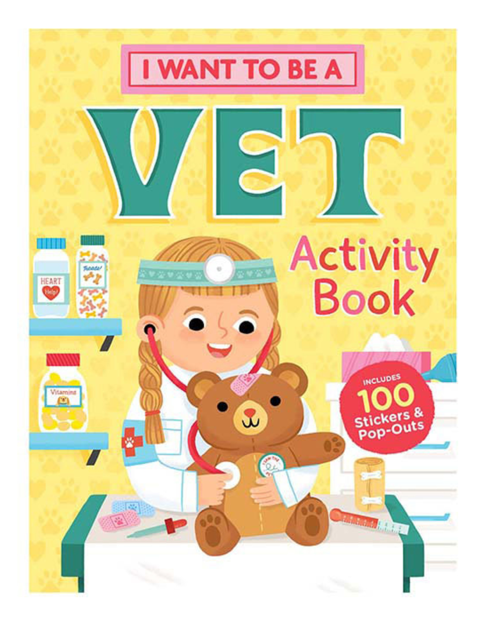 I Want to Be a Vet Activity Book