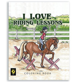 I Love Riding Lessons Coloring Book