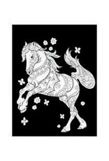 Eat Sleep Horses Coloring Book