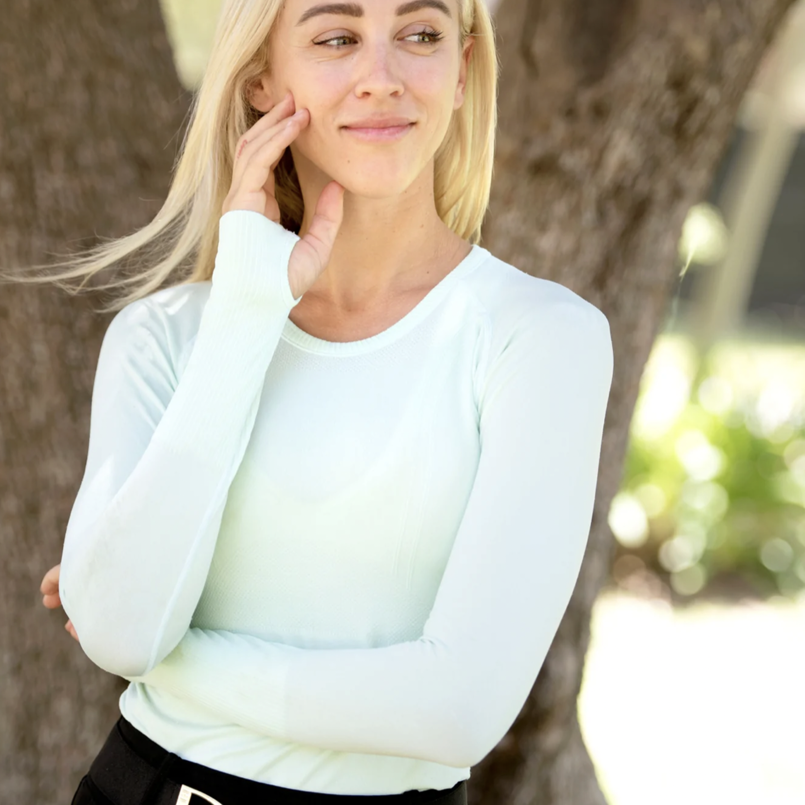 Euphoric Equestrian Euphoric Eq Calabasas Ladies' Crew Long Sleeve Shirt