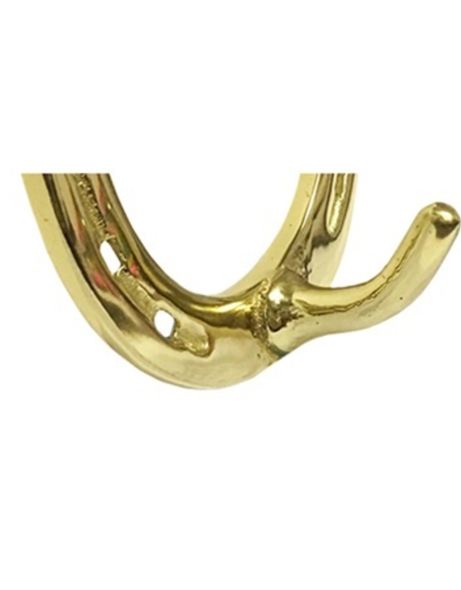 JMI Brass Horseshoe Hook