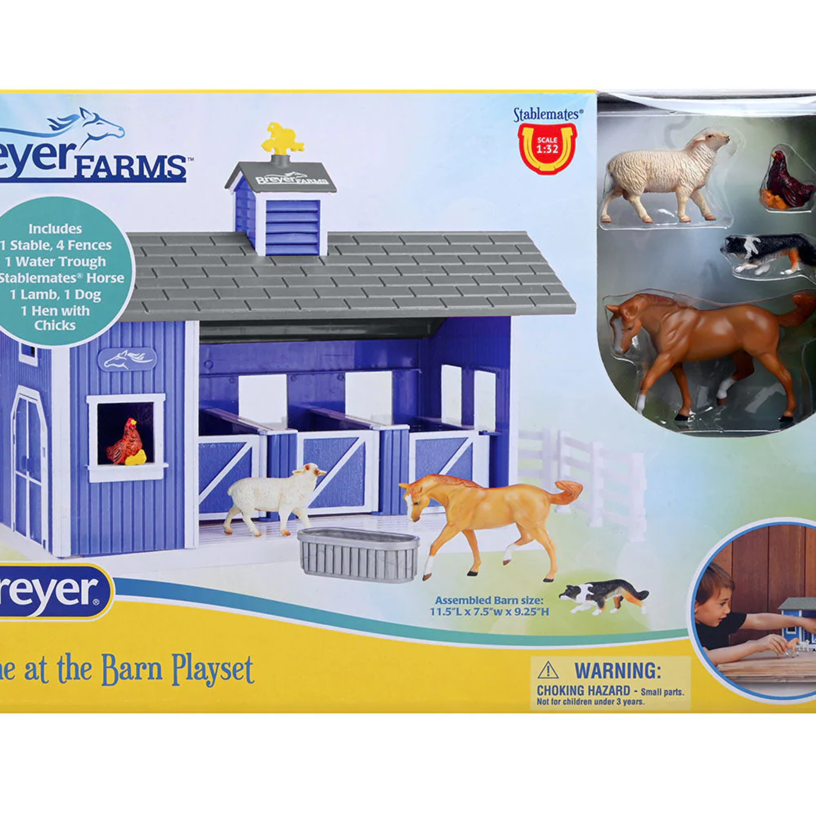 Breyer Home at the Barn Playset
